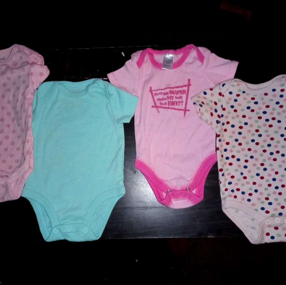 3mo girls onesie lot